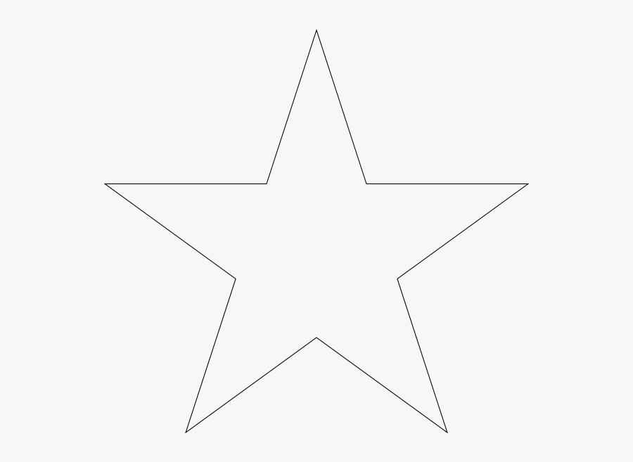 Transparent Dallas Cowboys Star Png - Line Art, Transparent Clipart