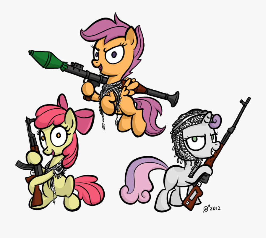 Cutie Mark Crusader Jihadists Yay ) - My Little Pony, Transparent Clipart