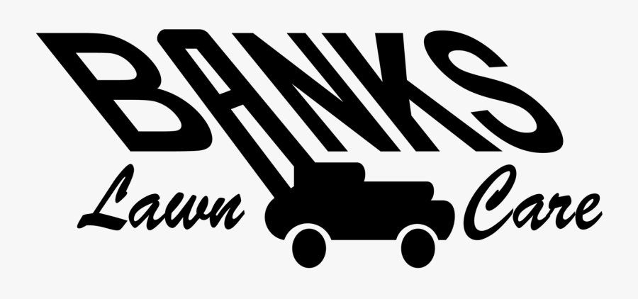 Banks Lawn Care, Transparent Clipart