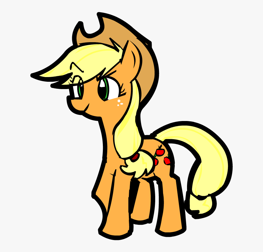 Pony Horse Clip Art Mammal Yellow Vertebrate Horse - Cartoon, Transparent Clipart