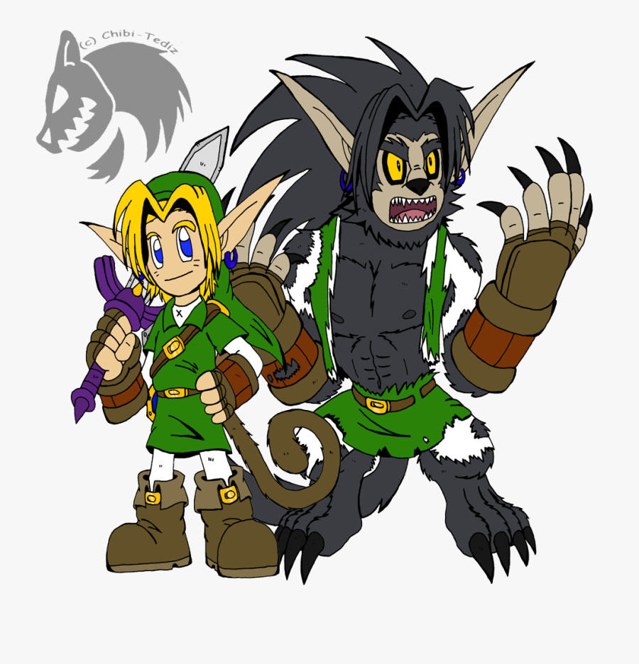 The Werewolf Of Time By Chibi-tediz - Cartoon, Transparent Clipart