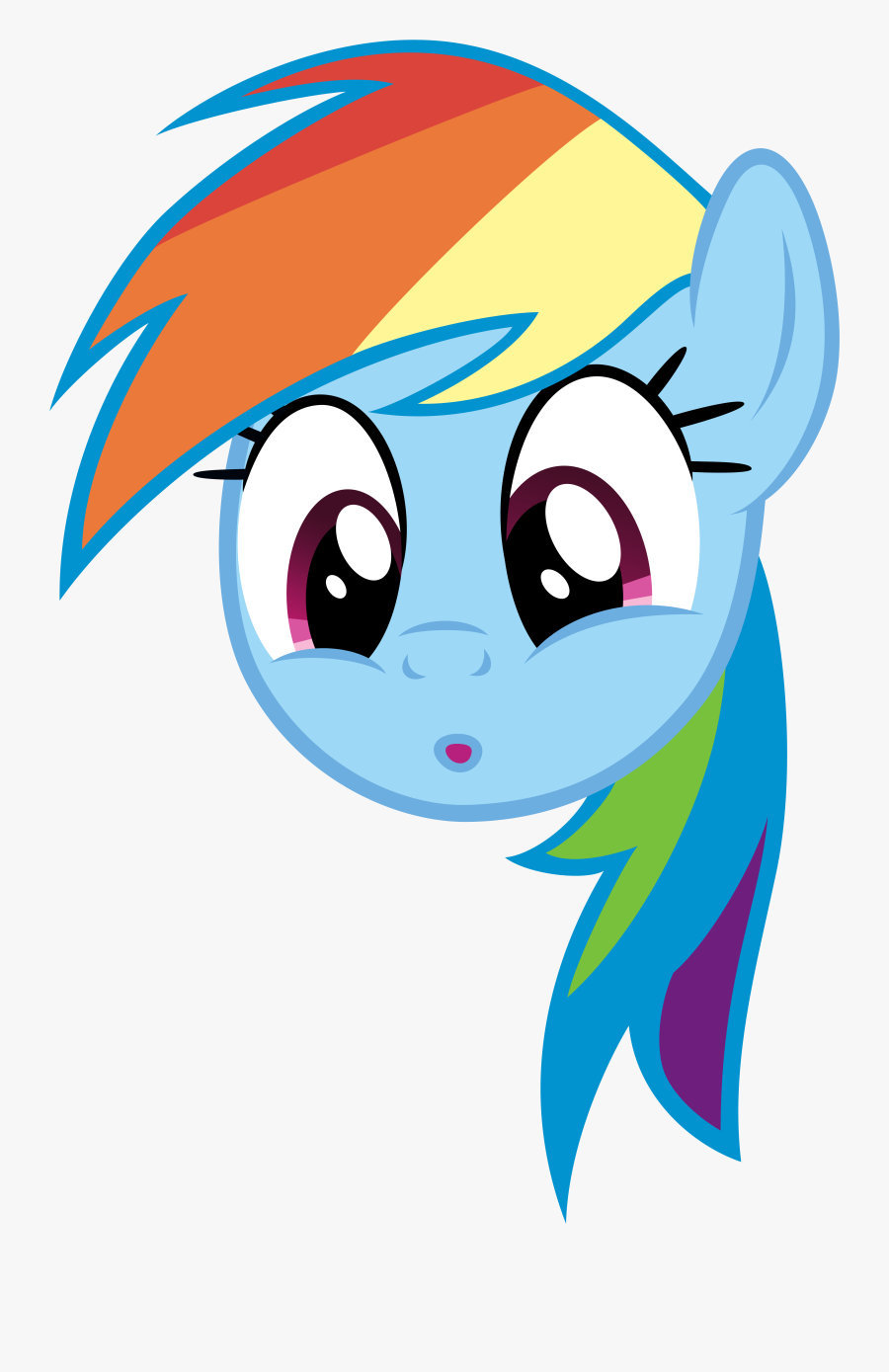 My Little Pony Clipart Face, Transparent Clipart
