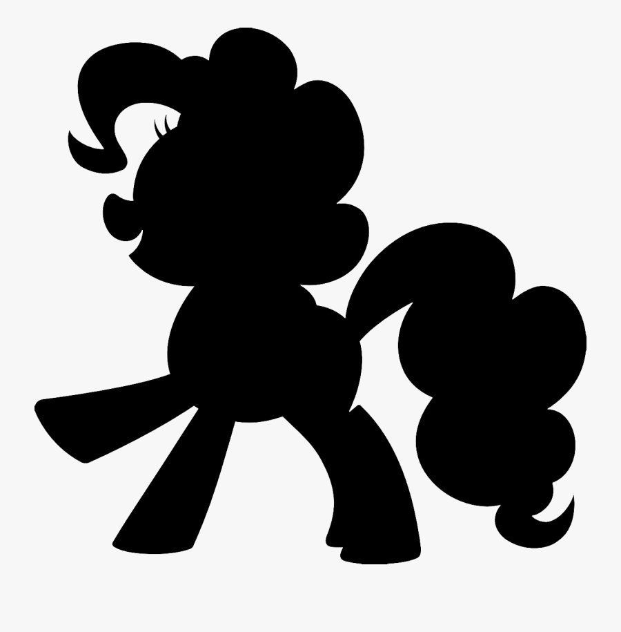 Doodlecraft My Little Pony Tee Shirt - My Little Pony Silhouette Png, Transparent Clipart