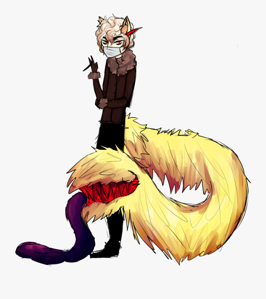 Drawn Werewolf Humanoid - Humanoid Wolf, Transparent Clipart