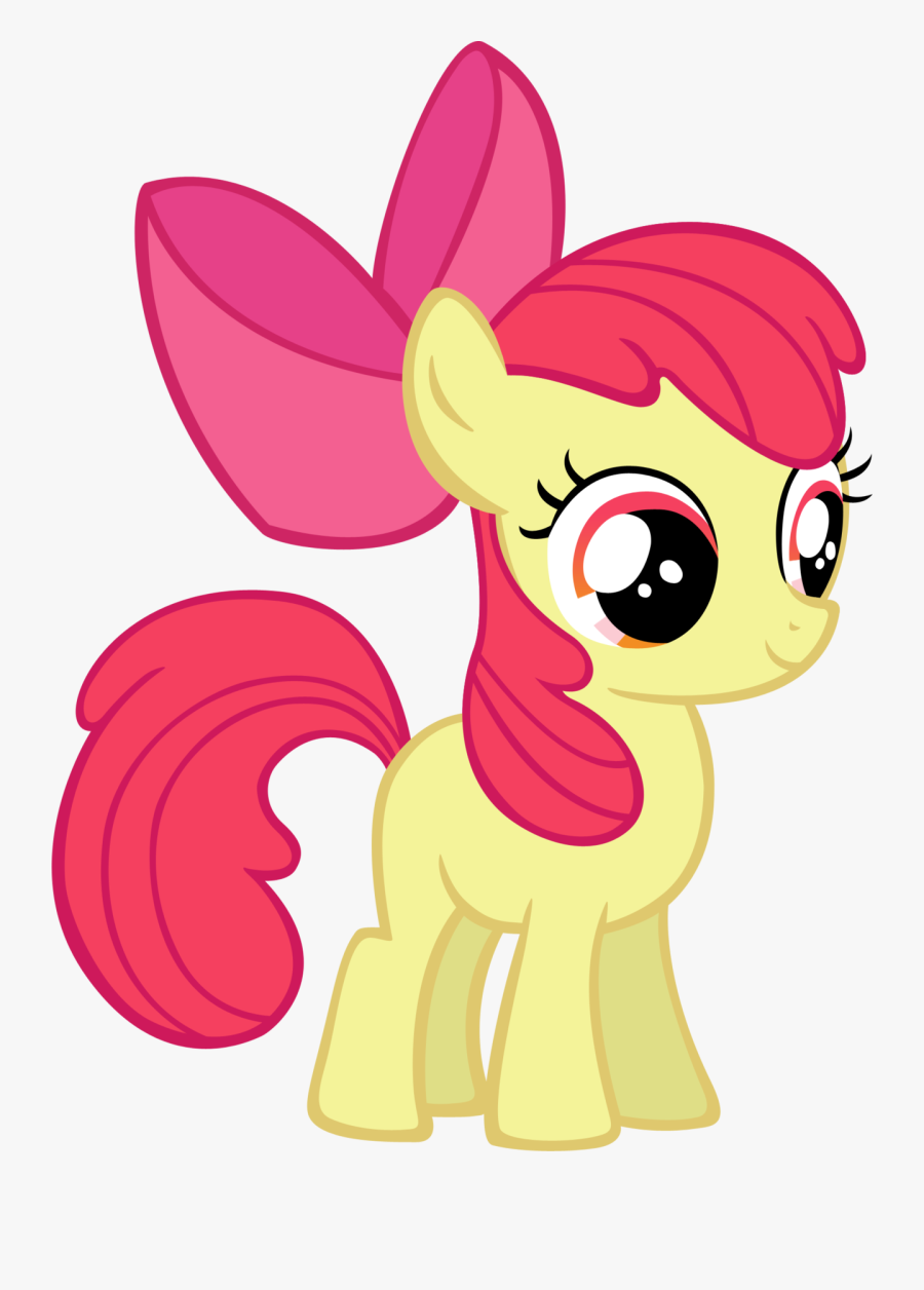 Transparent My Little Pony Clipart Black And White - Apple Bloom Png, Transparent Clipart