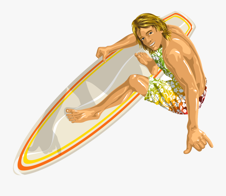 Surfing Png Picture - Сёрфер Пнг, Transparent Clipart