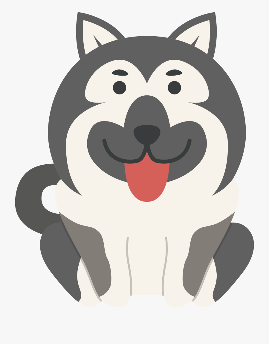 Wolves Clipart Husky - Companion Dog, Transparent Clipart