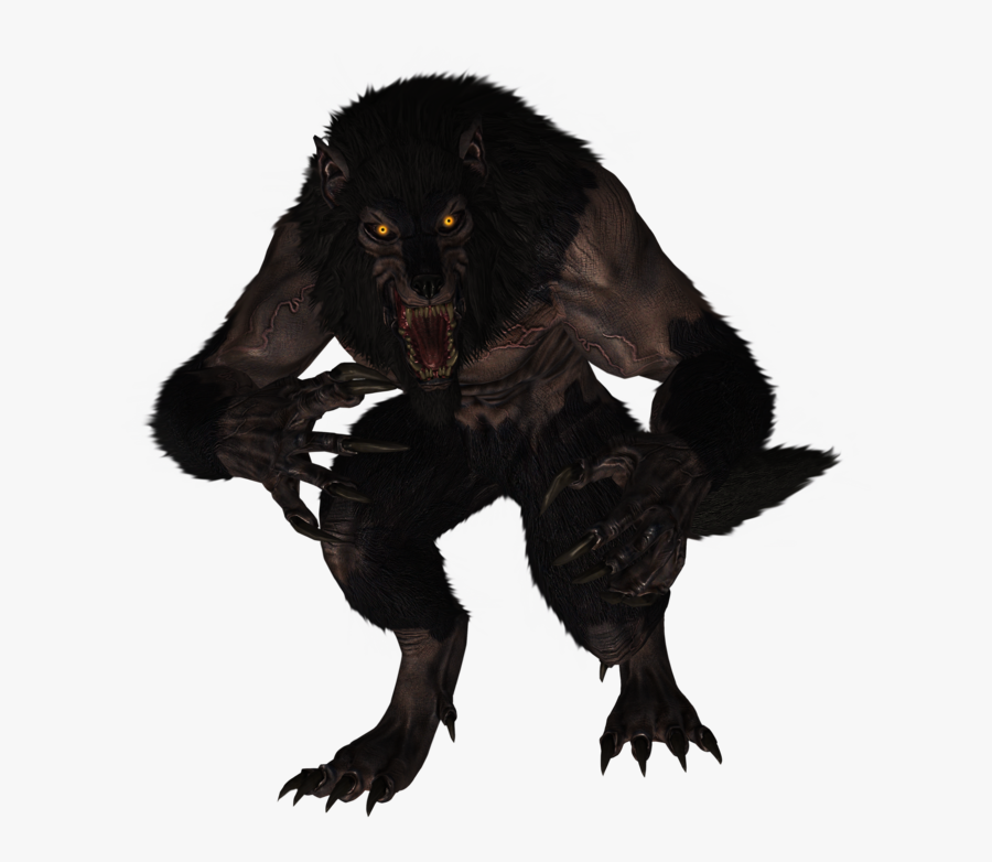 Clip Art The Elder Scrolls V - Skyrim Werewolf Png, Transparent Clipart