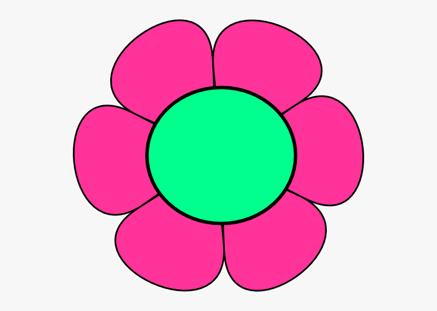 Flower Pink Clip Art, Transparent Clipart