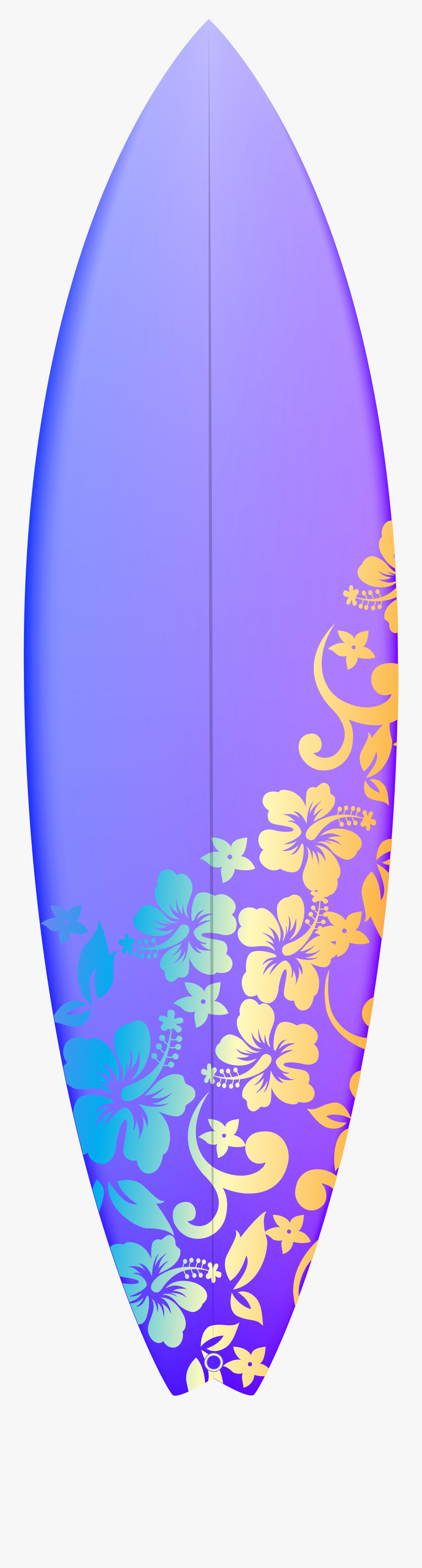 Surfboard Transparent Png Clip Art Image - Clipart Surfboard, Transparent Clipart