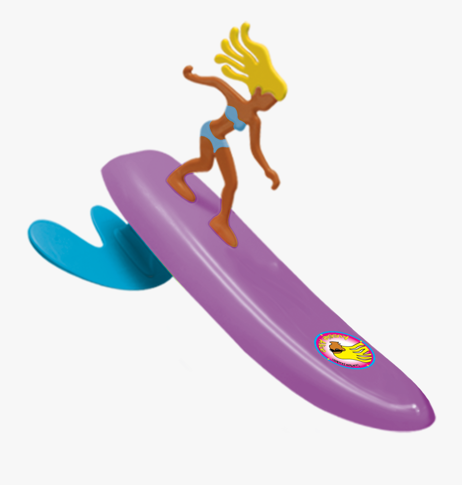 Meet The Dudes - Surfer Dude Girl Toy, Transparent Clipart