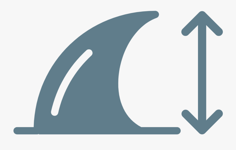 Surf Report - 4 Way Arrow Icon, Transparent Clipart