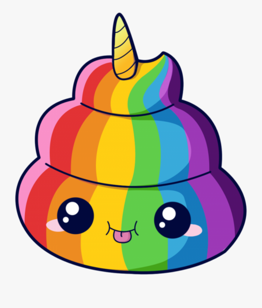 Emoji Unicorn Kawaii Stickers Transparent Png Emoji Caca Licorne Facile Dessin Free Transparent Clipart Clipartkey