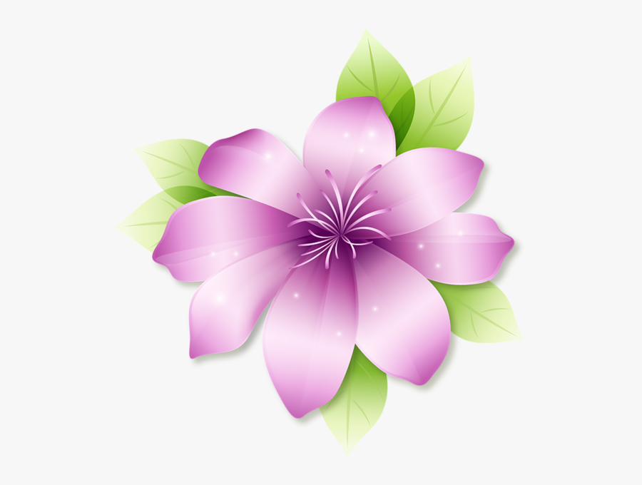 Large Flower Clip Art, Transparent Clipart