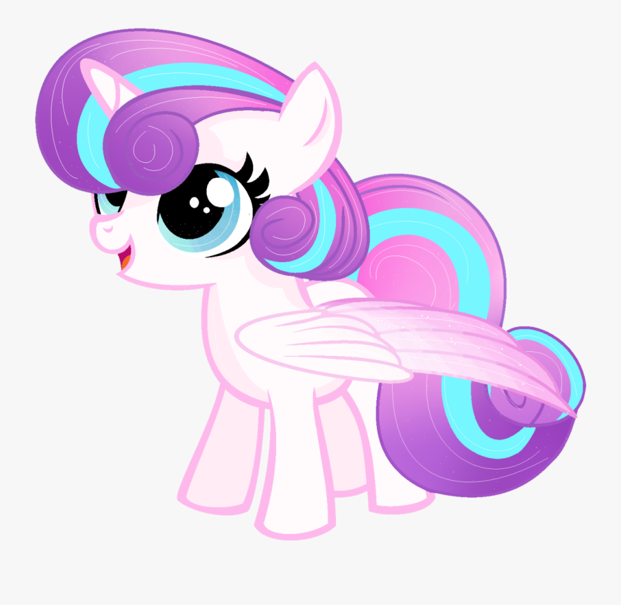 Pony Clipart Female Horse - Mlp Flurry Heart Filly, Transparent Clipart