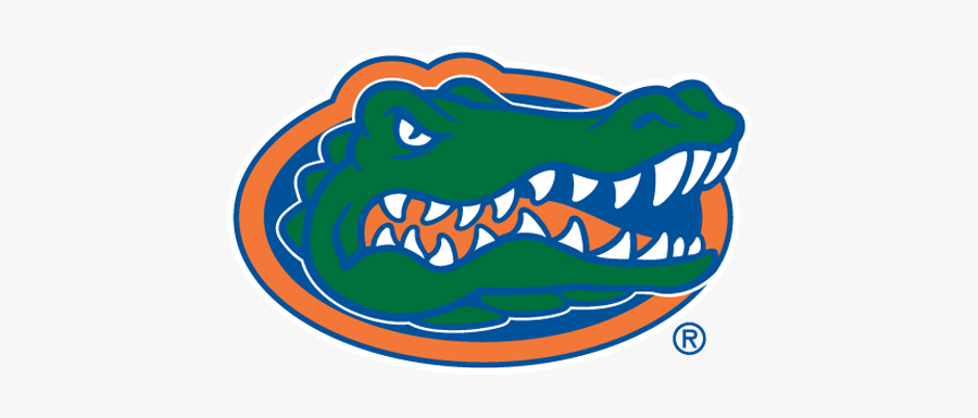 Clip Art Florida Gator Outline - Florida Gator, Transparent Clipart