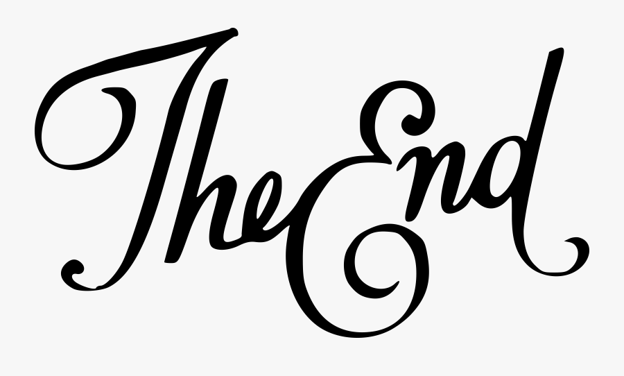 End Png Free Transparent Clipart Clipartkey