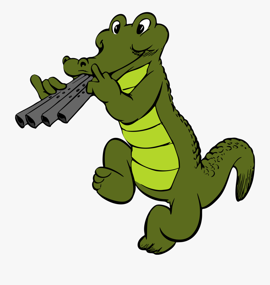 Clipart - Crocodile Pictures To Colour, Transparent Clipart