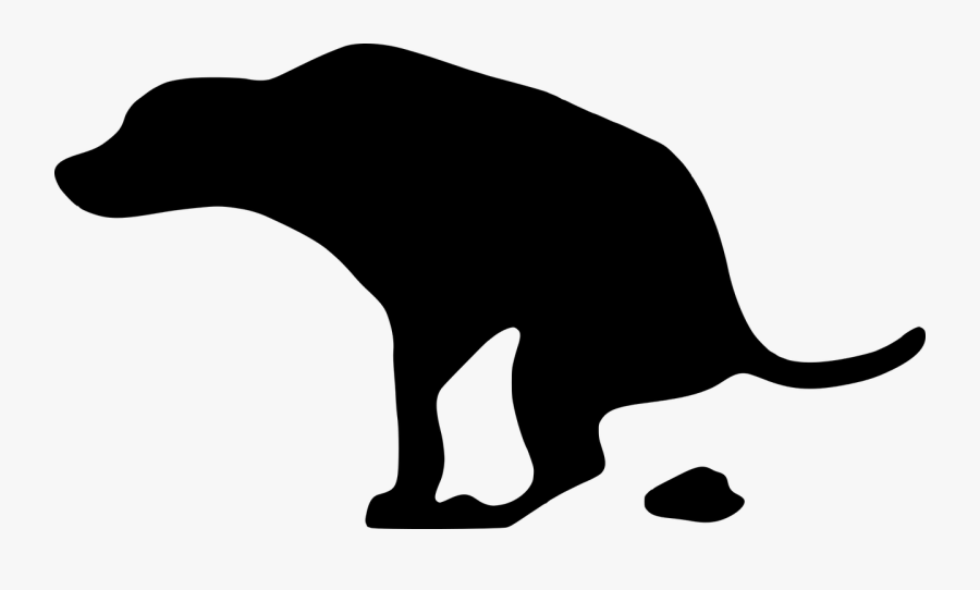 The Color Of Your Dog"s Poop - Black And White, Transparent Clipart