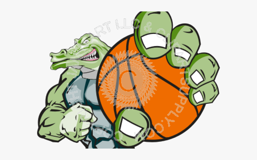Basketball Clipart Gator - Snake Basketball Logo Png, Transparent Clipart