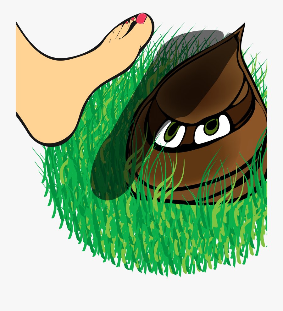 Stepping In Poop Clipart , Png Download - Cartoon, Transparent Clipart