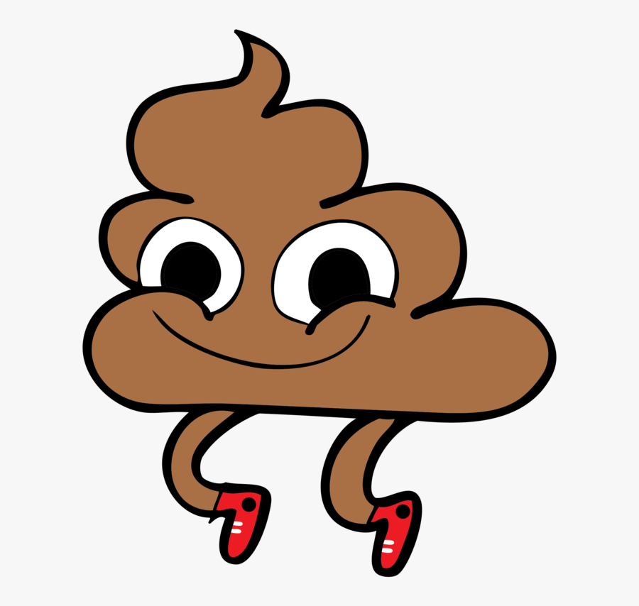 Happy Poop - Food Jon Burgerman Characters, Transparent Clipart