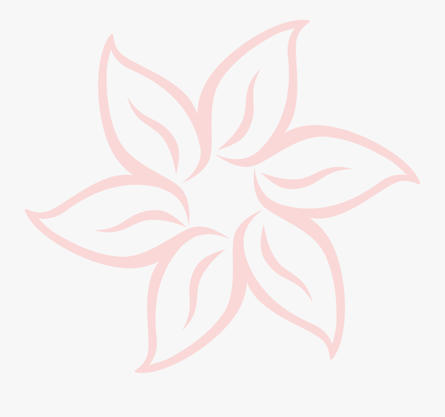 Pink Flower Svg Clip Arts - Illustration, Transparent Clipart