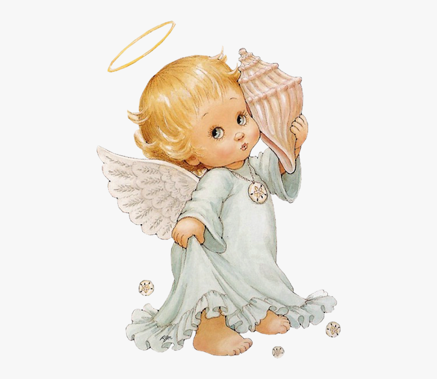 Cute Angel Png Free Library - Cute Little Angel Boy, Transparent Clipart