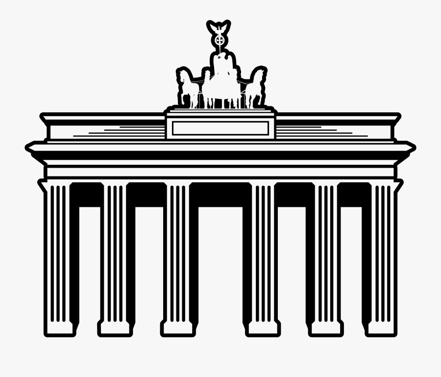 Brandenburg Gate - Brandenburger Tor Icon Png , Free Transparent