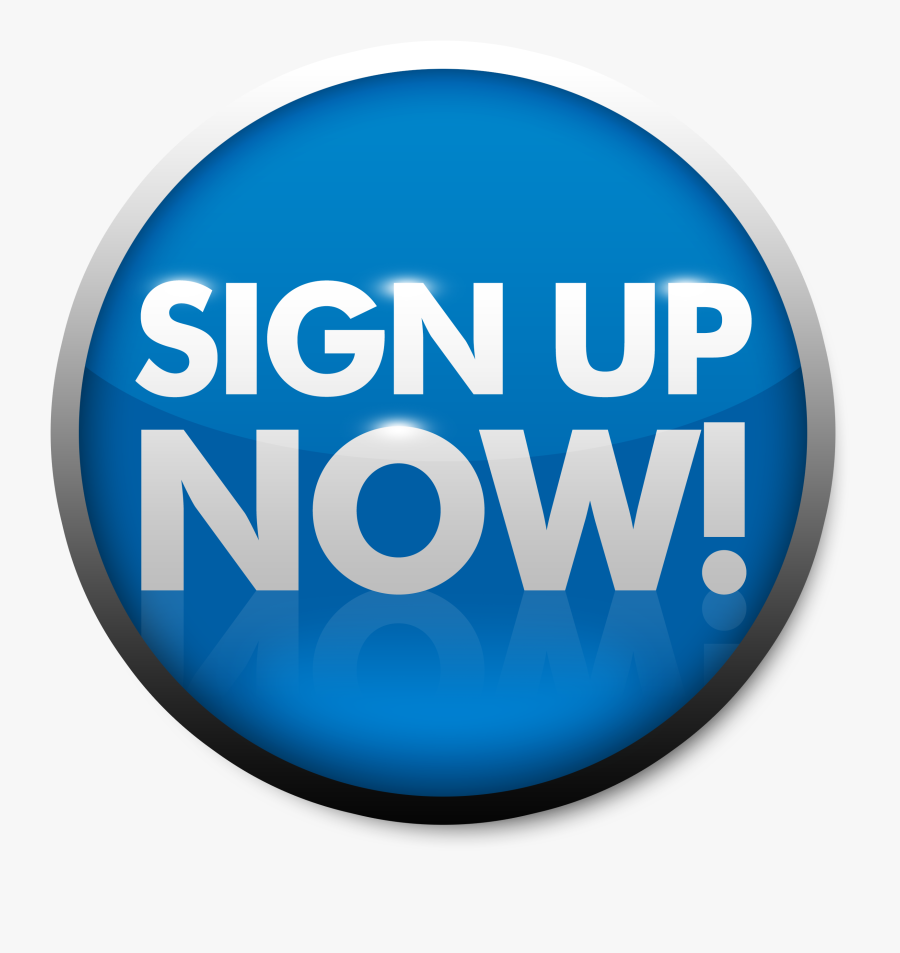 Sign Up Now Button, Transparent Clipart