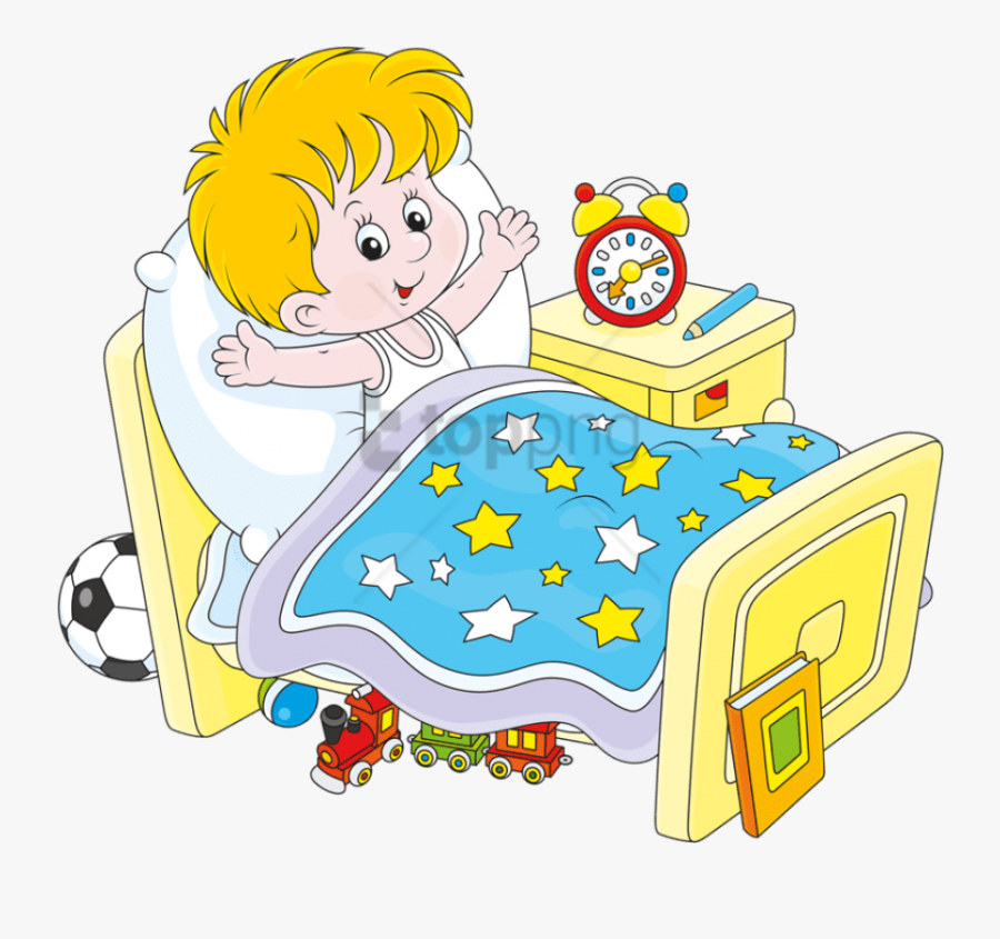 Wake Up Clipart Child - Se Réveiller, Transparent Clipart