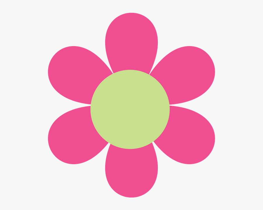 Flower Clipart, Felt Flowers, Pink Flowers, Flower - Flor Show Da Luna Png, Transparent Clipart