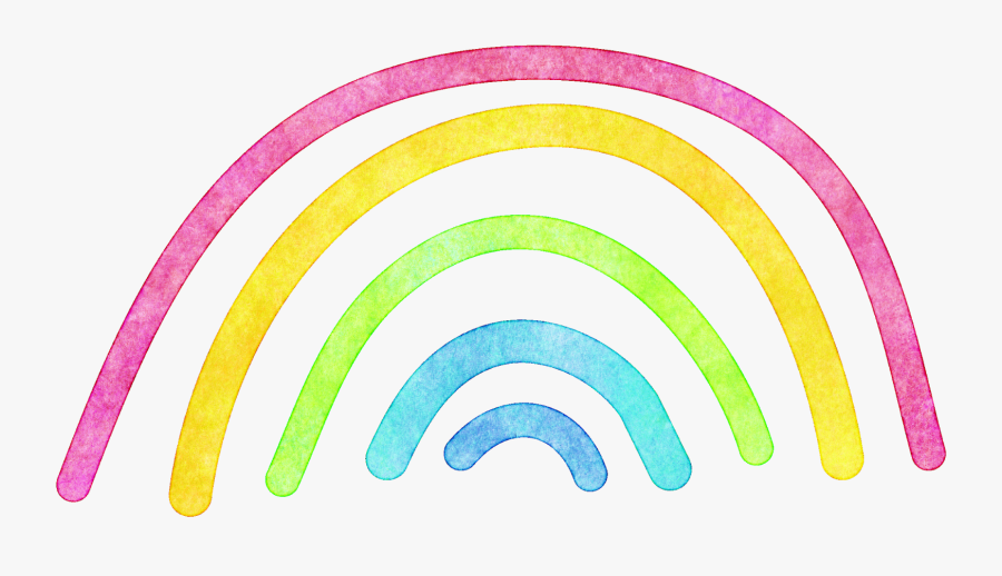 March Clipart Rainbow - Circle, Transparent Clipart