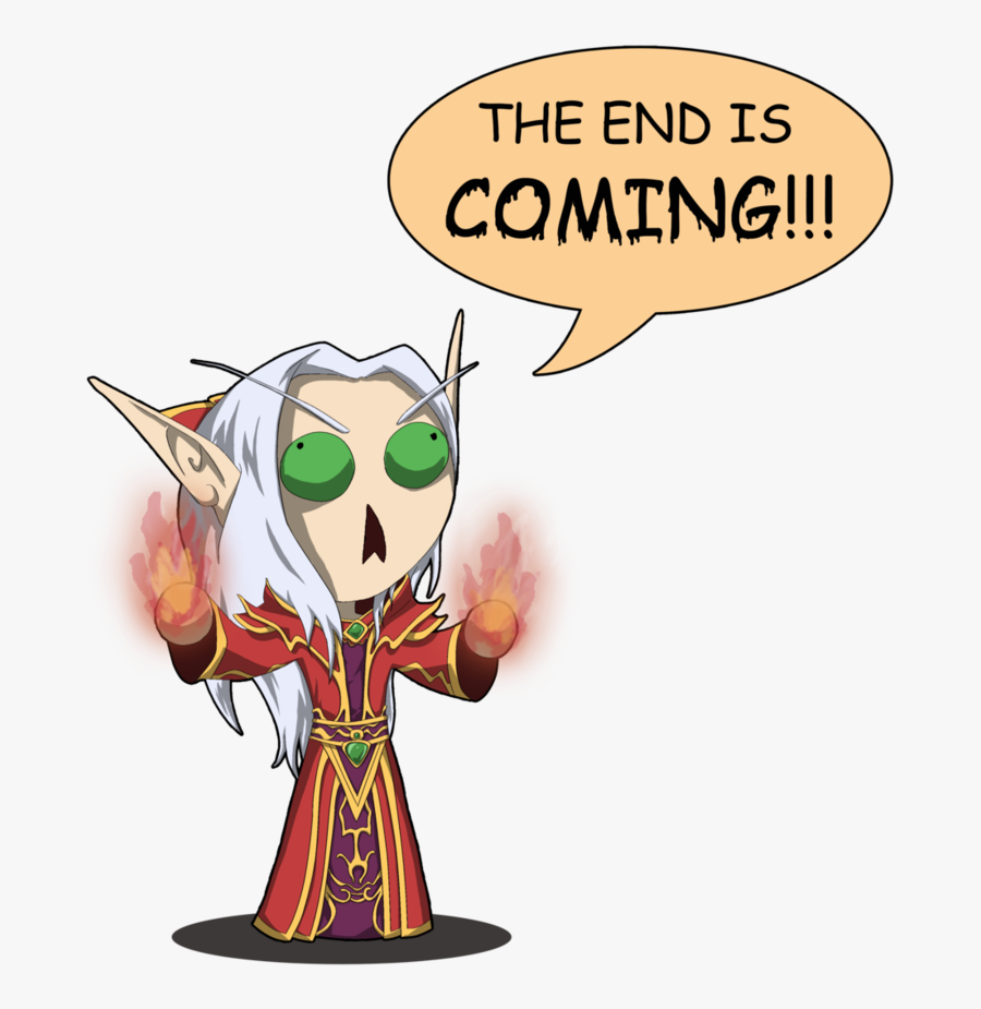Honesty Clipart Vex - Doomsayer The End Is Coming, Transparent Clipart