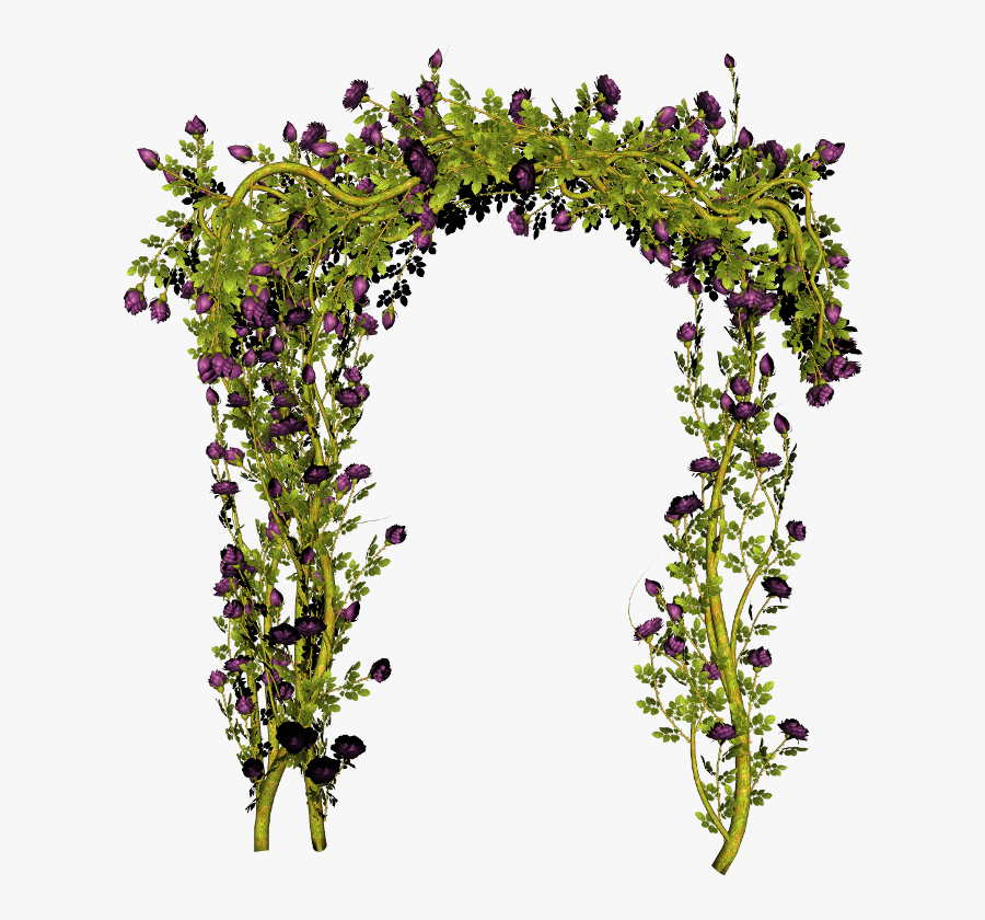 Gate Clipart Flower - Flower Gate Png, Transparent Clipart