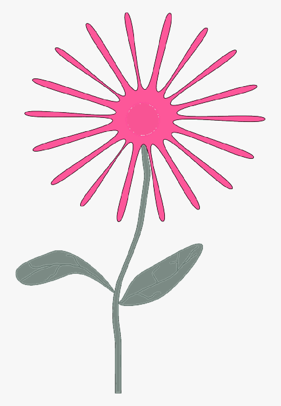 April Flowers Clipart , Png Download - Pink Flowers Cartoon Flowers, Transparent Clipart