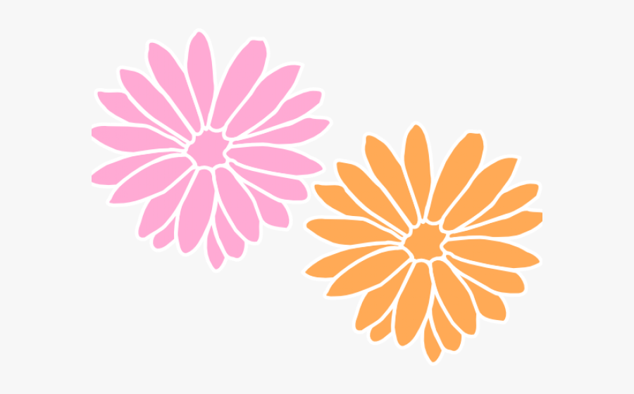 Orange And Light Pink, Transparent Clipart