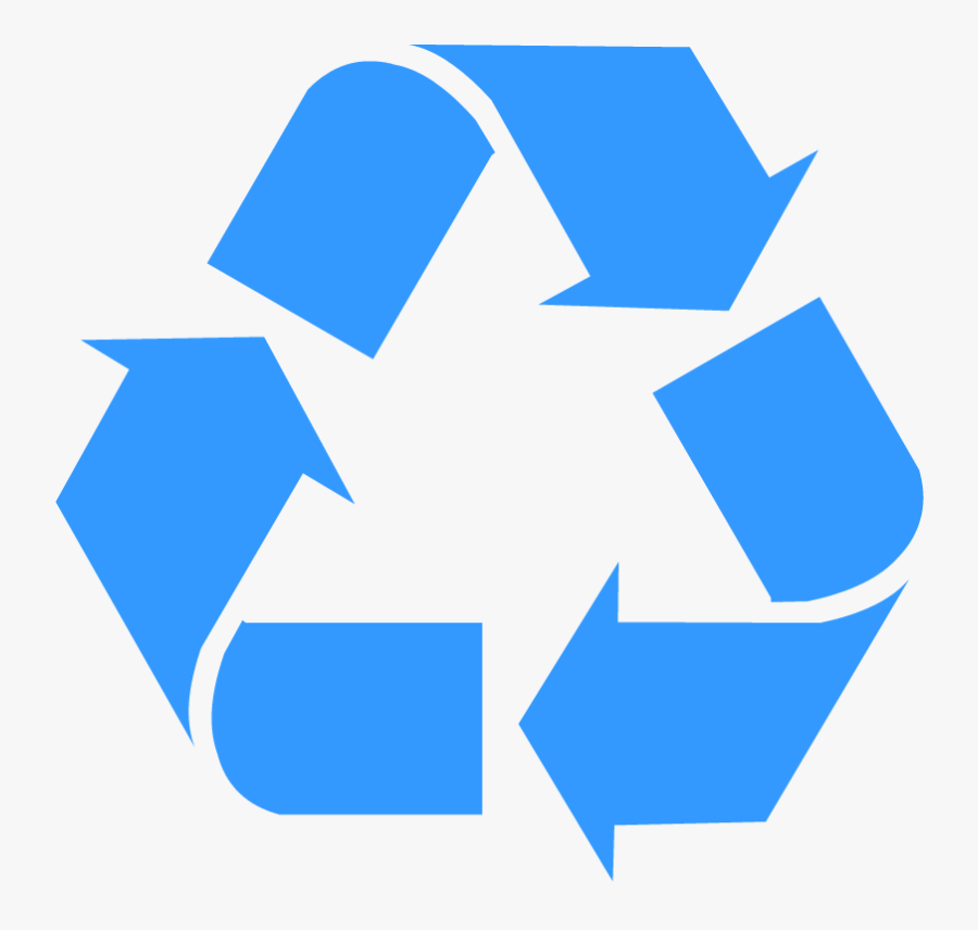 White Recycle Bin Icon Clipart , Png Download - Recycle Symbol, Transparent Clipart