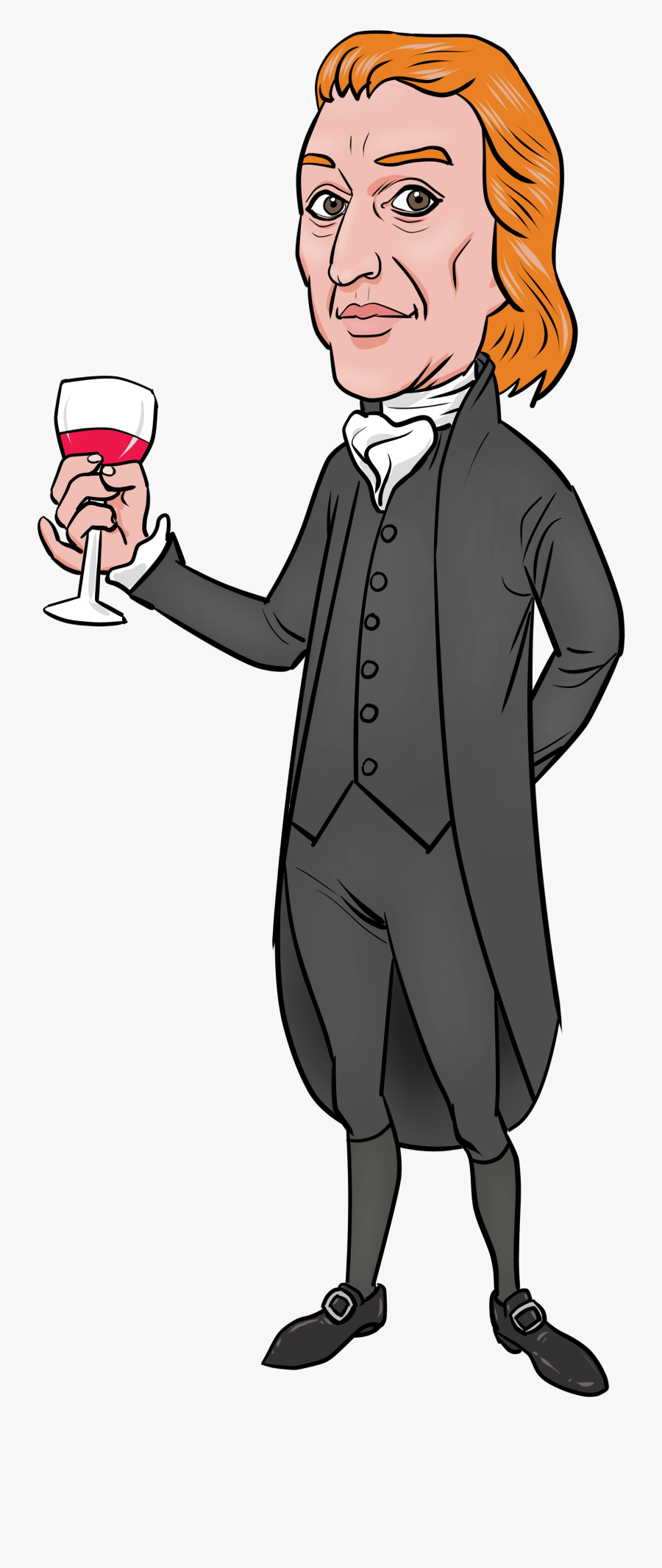 Thomas Jefferson United States Presidential Election, - Transparent Thomas Jefferson Cartoon, Transparent Clipart