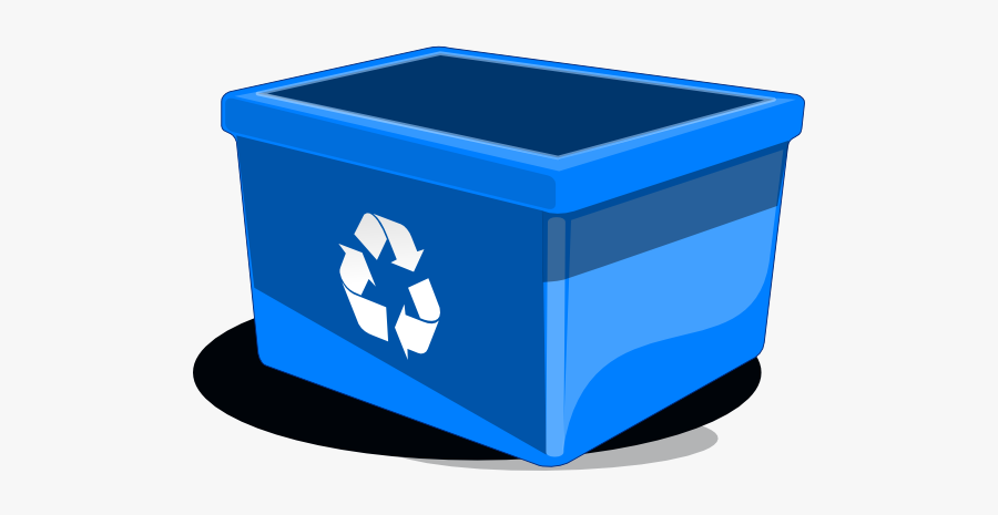 Recycle Bin Png, Svg Clip Art For Web - Blue Bin Clip Art, Transparent Clipart
