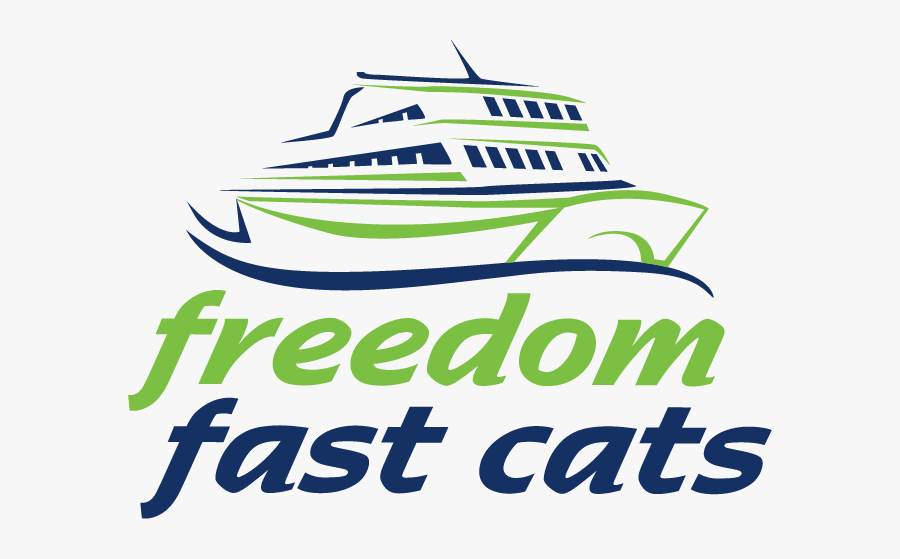Freedom Fast Cats Logo - Ferry Logo, Transparent Clipart