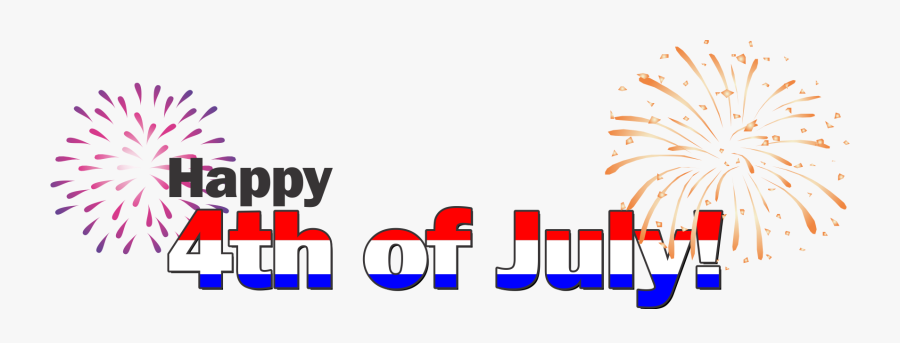 Independence Day United States Declaration Of Independence - Happy 4th Of July Words, Transparent Clipart