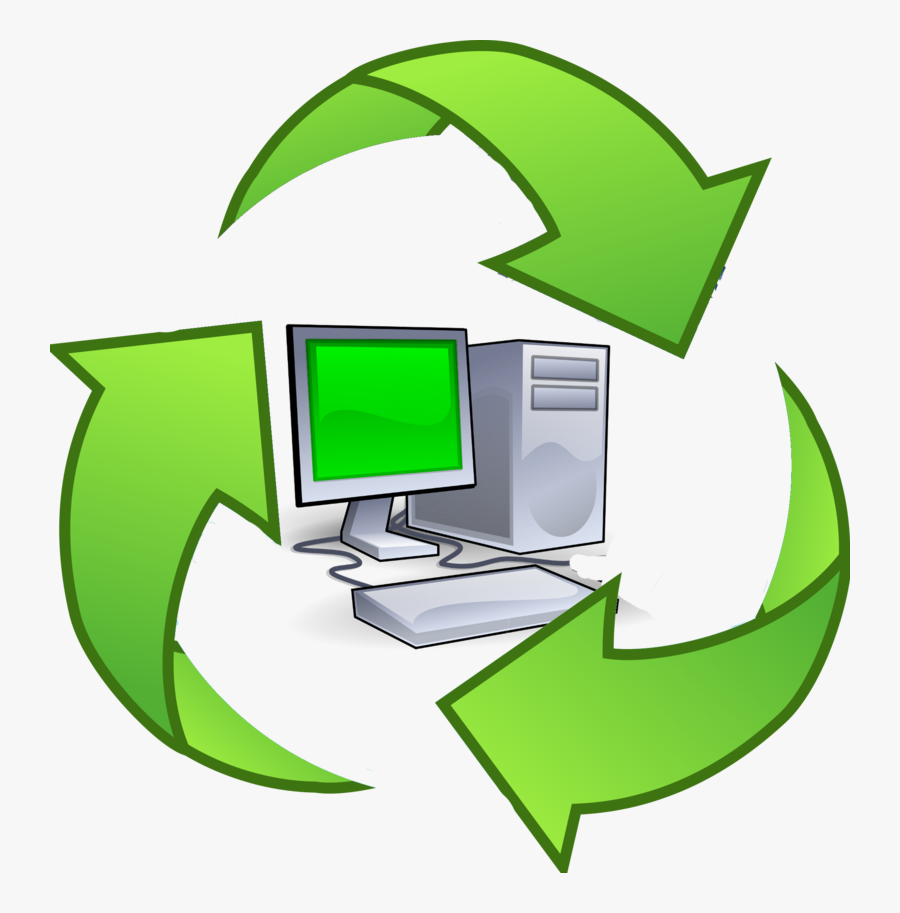 Electronics Recycling - Reduce Reuse Recycle Arrow, Transparent Clipart