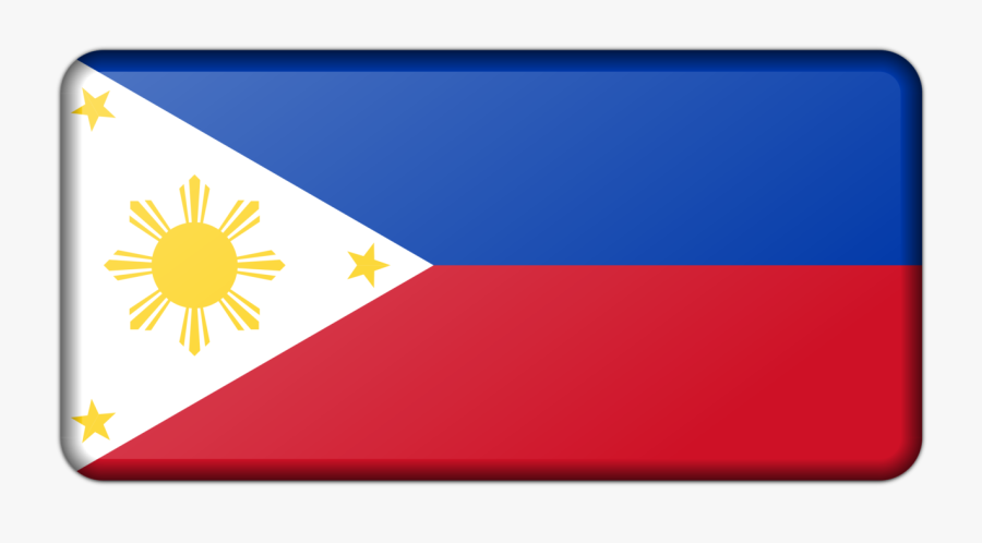 Rectangle,square,flag - Flag Of The Philippine Clip Art, Transparent Clipart