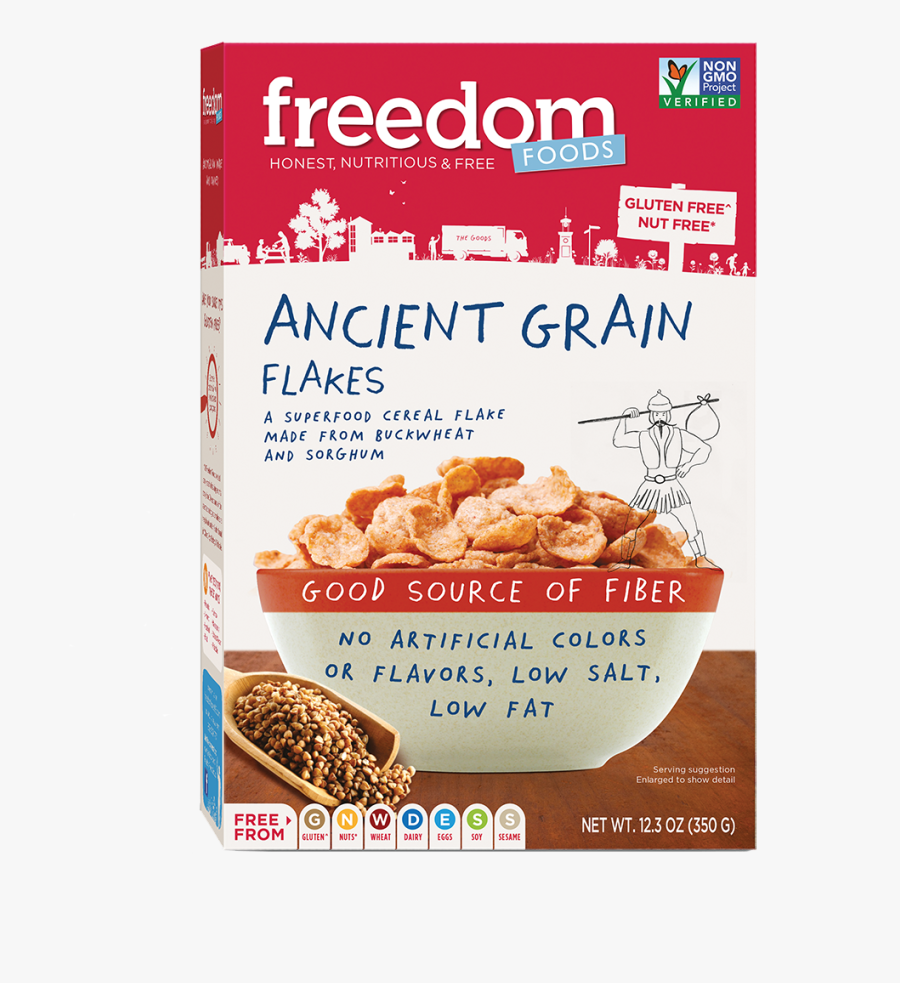 Transparent Cereal Png - Freedom Foods Cereal, Transparent Clipart