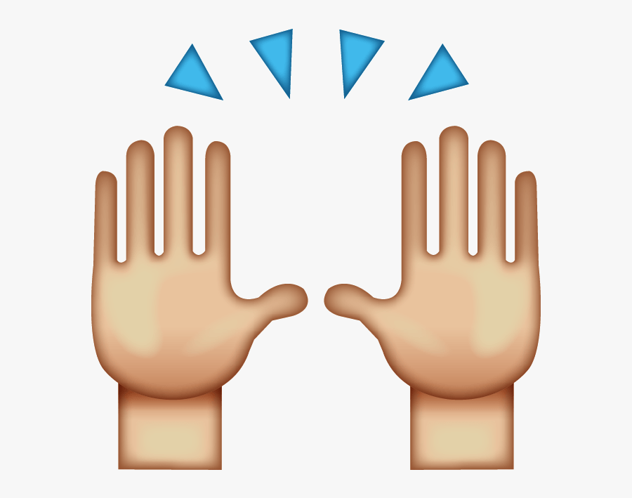 High Five Png - High Five Emoji Png, Transparent Clipart