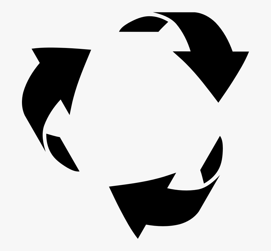 Recycling Computer Icons Natural Environment Environmentally - Environment Clipart Black And White, Transparent Clipart