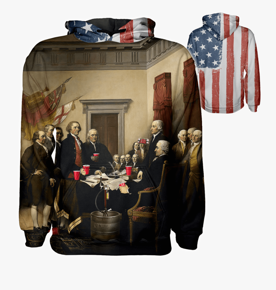 Transparent Party Flag Png - Declaration Of Independence, Transparent Clipart