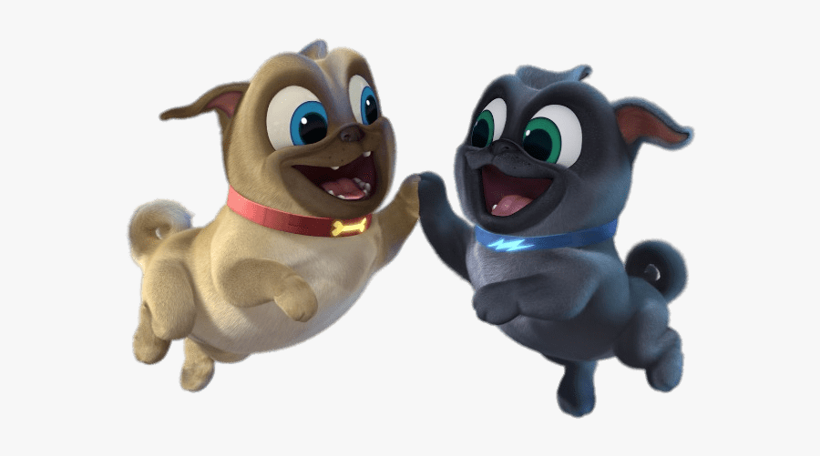 Puppy Dog Pals High Five - Puppy Dog Pals Png, Transparent Clipart