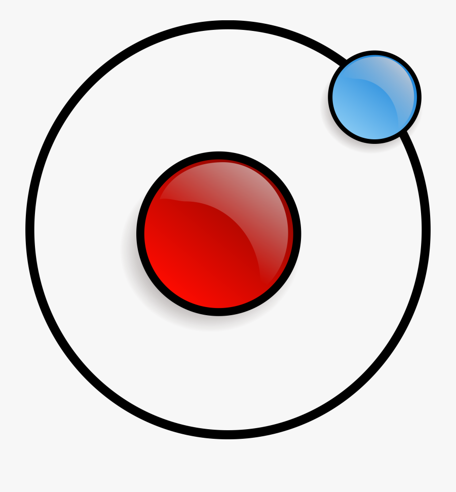 Public Domain Clip Art Image - Atom In Science, Transparent Clipart